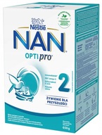 NAN Optipro 2 next mlieko Nestle 650g NAN Optipro 2 next mlieko Nestle 650g
