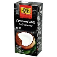 Pravé kokosové mlieko thajskej značky, 1L kartón