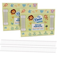 HYGIENICKÉ TYČKY UŠI DADA DETI 70ks=140 HYGIENICKÉ TYČKY UŠI DADA DETI 70ks=140