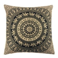 Orientálna obliečka na vankúš 40 x 40 cm mandala Orientálna obliečka na vankúš 40 x 40 cm mandala
