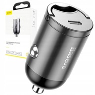 BASEUS USB-C QC PD 30W mininabíjačka do auta BASEUS USB-C QC PD 30W mininabíjačka do auta