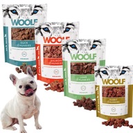 WOOLF Snacks CHUNKIES Mix 4x100g pochúťka pre psov WOOLF Snacks CHUNKIES Mix 4x100g pochúťka pre psov