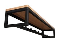 LOFT VEŠIAK NA NÁSTEN 100 CM S POLIC LOFT VEŠIAK NA NÁSTEN 100 CM S POLIC