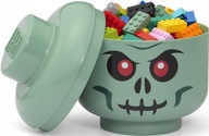 LEGO KONTAJNER SMALL ZOMBIE HEAD HELLOWEEN 18 cm 2 litre S LEGO KONTAJNER SMALL ZOMBIE HEAD HELLOWEEN 18 cm 2 litre S