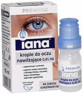 Iana Premium zvlhčujúce očné kvapky 0,4% HA 10 ml