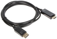 Adaptér DisplayPort-HDMI DP-W/HDMI-W-1,8 m