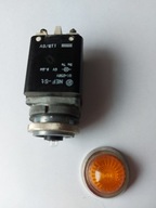Signálna lampa 30mm žltá NEF-St 110V / 6V Promet