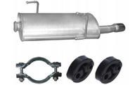 Koncový tlmič Peugeot 206CC obsah 2,0 00-07+sada Koncový tlmič Peugeot 206CC obsah 2,0 00-07+sada