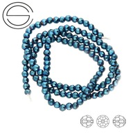 KN-RF-3,0 mm HEMATITE okrúhly fazetový - výplet KN-RF-3,0 mm HEMATITE okrúhly fazetový - výplet