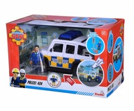 Simba Hasič Sam Policajný Jeep 4x4 Malcolm