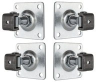 Nastaviteľný záves brány M16 80x80x4 GALVANIZOVANÝ so znakom 4 KS Nastaviteľný záves brány M16 80x80x4 GALVANIZOVANÝ so znakom 4 KS