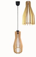 PREVIEDNA LAMPA, LOFT stropný luster, Drevo 1 PREVIEDNA LAMPA, LOFT stropný luster, Drevo 1