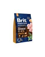 BRIT Premium By Nature Senior Malý Stredný S+M 3 kg
