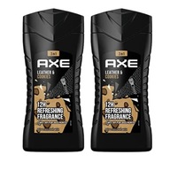 AXE LEATHER & COOKIES sprchový gél 400 ml x 2