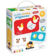 Czuczu Puzzle s dierkou Friends Czu Czu 15m+ Czuczu Puzzle s dierkou Friends Czu Czu 15m+