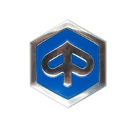 Emblém Piaggio 42mm modrý - ORG