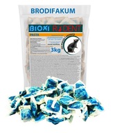 3 kg BRODIFACOUM JEDU PRE MYŠI, POKRÝNY, KRTKY, profesionálne BIOXI