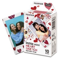Film Fujifilm Instax Heart Sketch 10 fotografií Film Fujifilm Instax Heart Sketch 10 fotografií