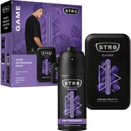 STR8 GAME DARČEKOVÝ SET toaletná voda 50ml + DEODORANT 150ml pre p.