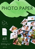 Lesklý fotopapier 10x15 200g 100 ks