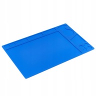 SILIKÓNOVÁ PODLOŽKA S ORGANIZÉROM 330X209MM ODOLNÁ 500°C MODRÁ SILIKÓNOVÁ PODLOŽKA S ORGANIZÉROM 330X209MM ODOLNÁ 500°C MODRÁ