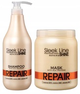STAPIZ Set XXL Sleek Line Repair Shampoo Mask