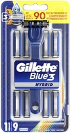 SET HYBRIDNÝCH holiacich strojčekov Gillette Blue3 SET HYBRIDNÝCH holiacich strojčekov Gillette Blue3