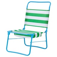 IKEA STRANDMON Plážová stolička zelená/modrá