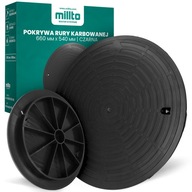 Kryt potrubia na odpadovú vodu veko 660x540mm PP Kryt potrubia na odpadovú vodu veko 660x540mm PP