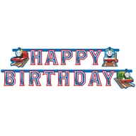 Banner Happy Birthday Thomas and Friends 180 cm