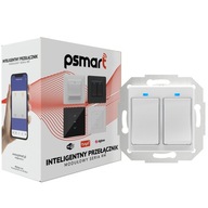 PSMART Prepínač 2 okruhov B RM ZigBee TUYA PSMART Prepínač 2 okruhov B RM ZigBee TUYA
