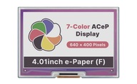 4,01-palcový LCD modul 7-farebný E-Paper E-Ink Rpi 4,01-palcový LCD modul 7-farebný E-Paper E-Ink Rpi