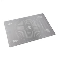 Doska na pečivo Silikónová podložka na cesto Tadar nepriľnavé SIVÁ 60x40 cm Doska na pečivo Silikónová podložka na cesto Tadar nepriľnavé SIVÁ 60x40 cm