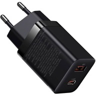 Baseus USB-C USB-A 30W QC a PD nástenná nabíjačka Baseus USB-C USB-A 30W QC a PD nástenná nabíjačka