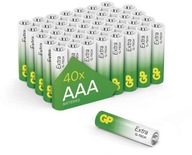 40 ks ALKALICKÉ BATÉRIE GP Extra G-TECH R3 AAA prst 40 ks ALKALICKÉ BATÉRIE GP Extra G-TECH R3 AAA prst