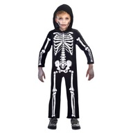 Detský kostým kostlivca Halloween 10-12 rokov 140-152 cm Detský kostým kostlivca Halloween 10-12 rokov 140-152 cm