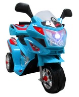Motocykel s batériou M6n, svetlami, hudbou