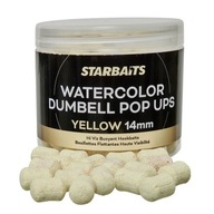 PopUp Dumbell Yellow Watercolor 14mm 70g Starbaits