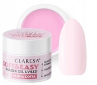 CLARESA SOFT&EASY UV/LED GEL BUILDING 45g PANNA COTTA PINK PINK CLARESA SOFT&EASY UV/LED GEL BUILDING 45g PANNA COTTA PINK PINK
