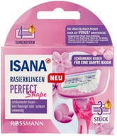 Kazety Isana Razor pre ženy PERFECT SHAPE 3 ks. Kazety Isana Razor pre ženy PERFECT SHAPE 3 ks.