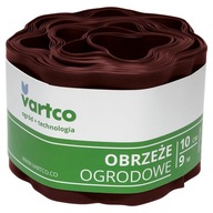 Vlnitá záhradná obruba 15cm x 9m hnedá Vlnitá záhradná obruba 15cm x 9m hnedá