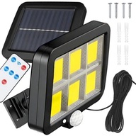 Halogénový solárny senzor pohybu 100 LED + diaľkové ovládanie + montážna sada Halogénový solárny senzor pohybu 100 LED + diaľkové ovládanie + montážna sada