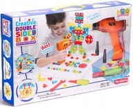 VZDELÁVACIE BLOKY PUZZZLE SET SKRUTKOVAČ 261 kusov VZDELÁVACIE BLOKY PUZZZLE SET SKRUTKOVAČ 261 kusov