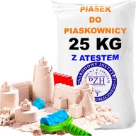 Piesok na pieskovisko od výrobcu s certifikátom 25KG Piesok na pieskovisko od výrobcu s certifikátom 25KG