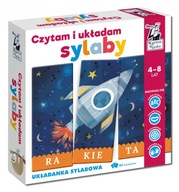 ČÍTAM A POSKYTUJEM SLABIKY RAKETA vzdelávacie puzzle pre deti ČÍTAM A POSKYTUJEM SLABIKY RAKETA vzdelávacie puzzle pre deti