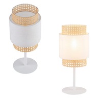 Stolná lampa BOHO biely ratan 6565 TK LIGHTING Stolná lampa BOHO biely ratan 6565 TK LIGHTING