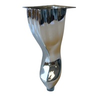 GLAMOUR Ludwik NM019 chrómová nábytková noha V-14cm GLAMOUR Ludwik NM019 chrómová nábytková noha V-14cm