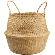 Prírodný košík Boho 381180B Prírodný košík Boho 381180B