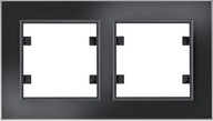 lumina passion Dvojitý rám BLACK GLASS Hager lumina passion Dvojitý rám BLACK GLASS Hager