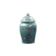 Tradičná keramická zázvorová dóza, S čajová nádoba